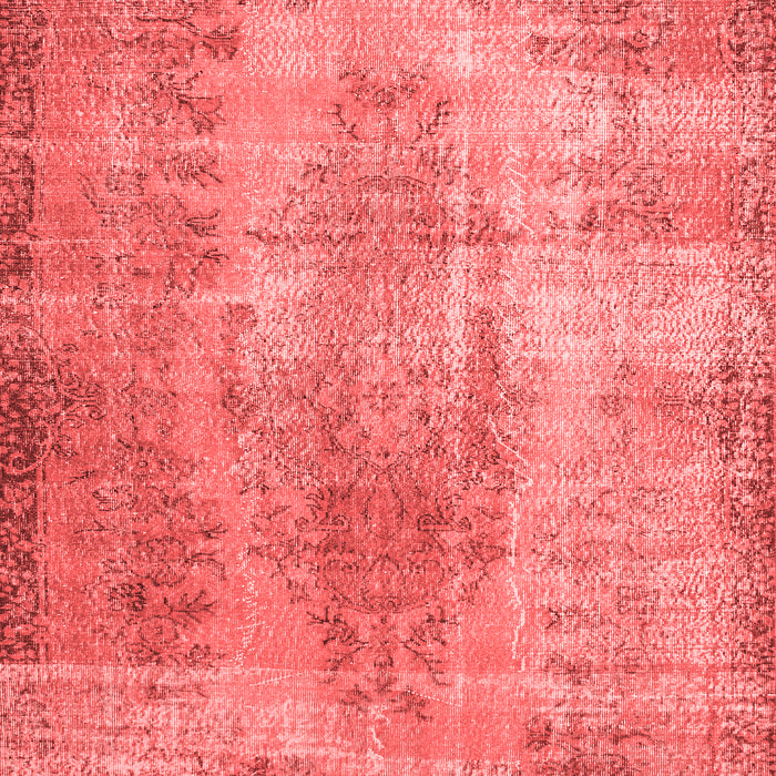 Machine Washable Persian Red Bohemian Rug, wshtr2107red