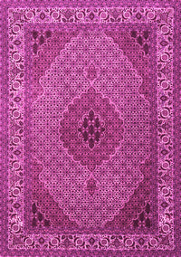 Medallion Pink Traditional Rug, tr2108pnk