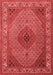 Medallion Red Traditional Area Rugs