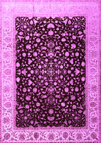 Oriental Purple Traditional Rug, tr2109pur