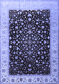 Oriental Blue Traditional Rug, tr2109blu