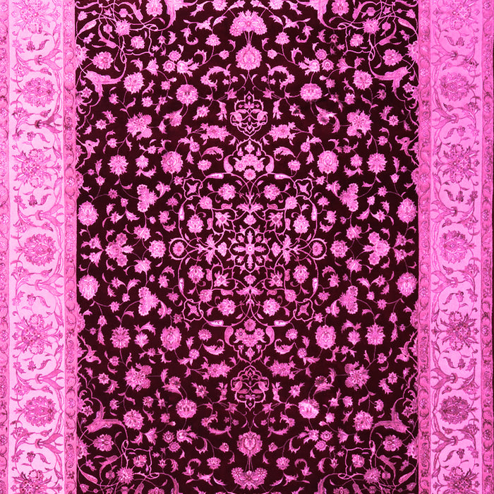 Oriental Pink Traditional Rug, tr2109pnk