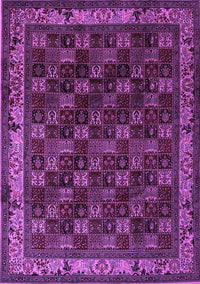 Persian Purple Traditional Rug, tr210pur