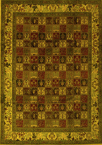Persian Yellow Traditional Rug, tr210yw