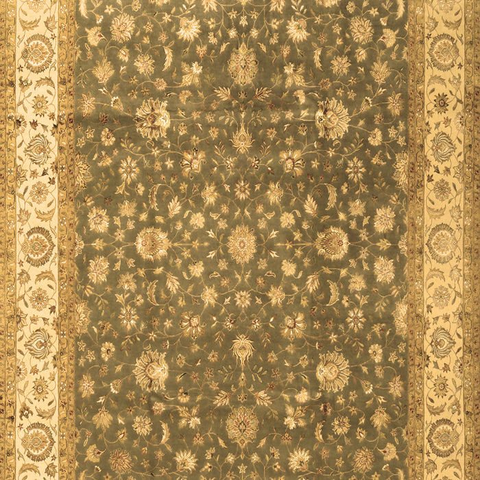 Machine Washable Persian Brown Traditional Rug, wshtr2110brn