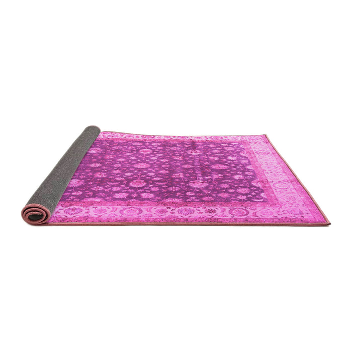Sideview of Persian Pink Traditional Rug, tr2110pnk