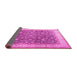 Sideview of Persian Pink Traditional Rug, tr2110pnk