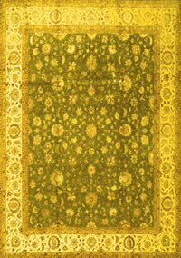 Persian Yellow Traditional Rug, tr2110yw