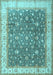 Persian Light Blue Traditional Rug, tr2110lblu