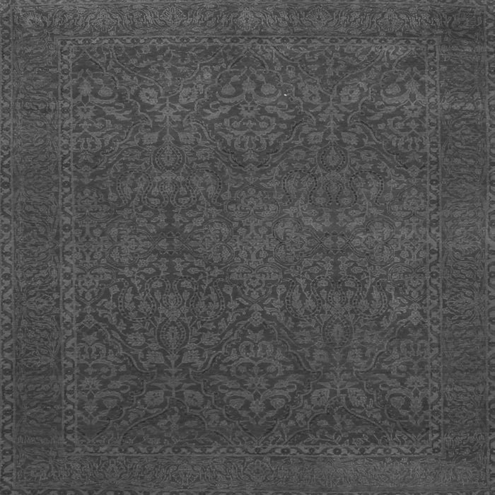 Serging Thickness of Persian Gray Traditional Rug, tr2111gry