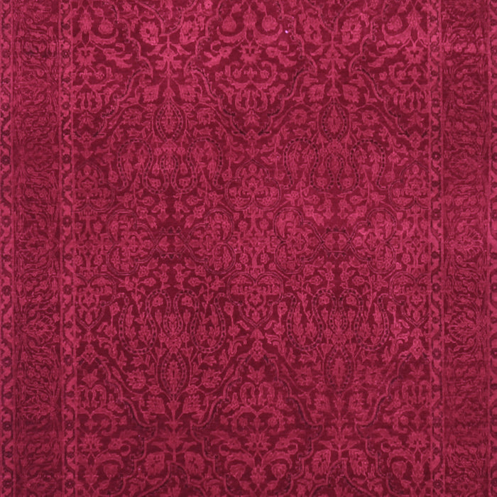 Machine Washable Persian Purple Traditional Area Rugs, wshtr2111pur