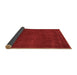 Sideview of Persian Brown Traditional Rug, tr2111brn