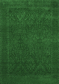 Persian Emerald Green Traditional Rug, tr2111emgrn