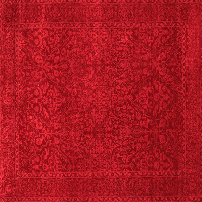 Machine Washable Persian Red Traditional Rug, wshtr2111red