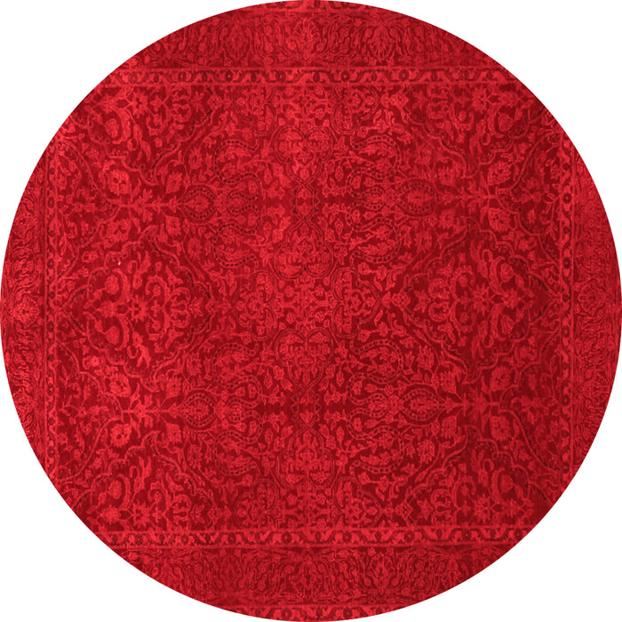 Machine Washable Persian Red Traditional Rug, wshtr2111red