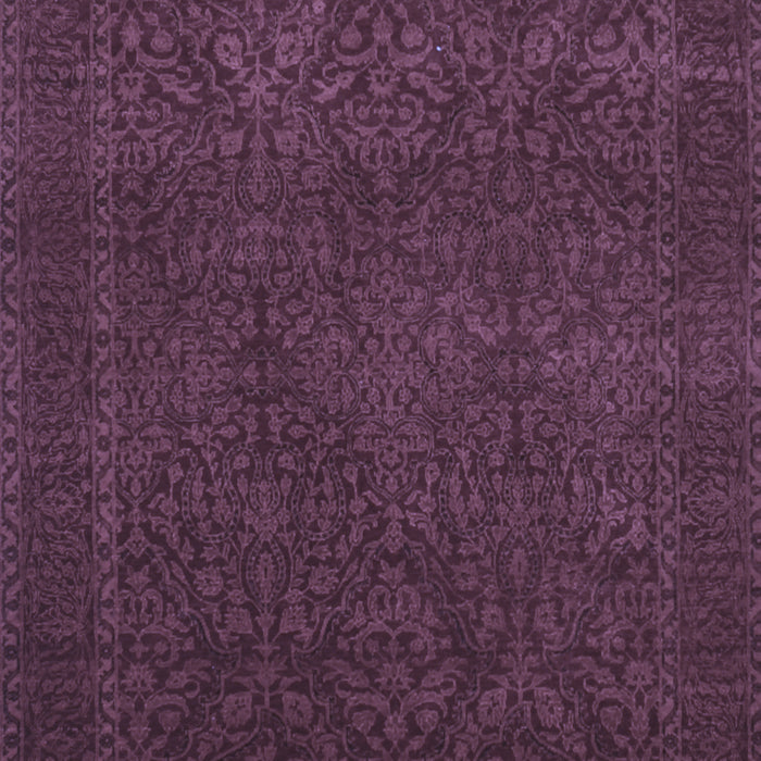 Machine Washable Persian Blue Traditional Rug, wshtr2111blu