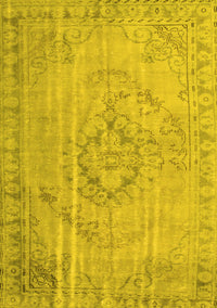 Persian Yellow Traditional Rug, tr2113yw