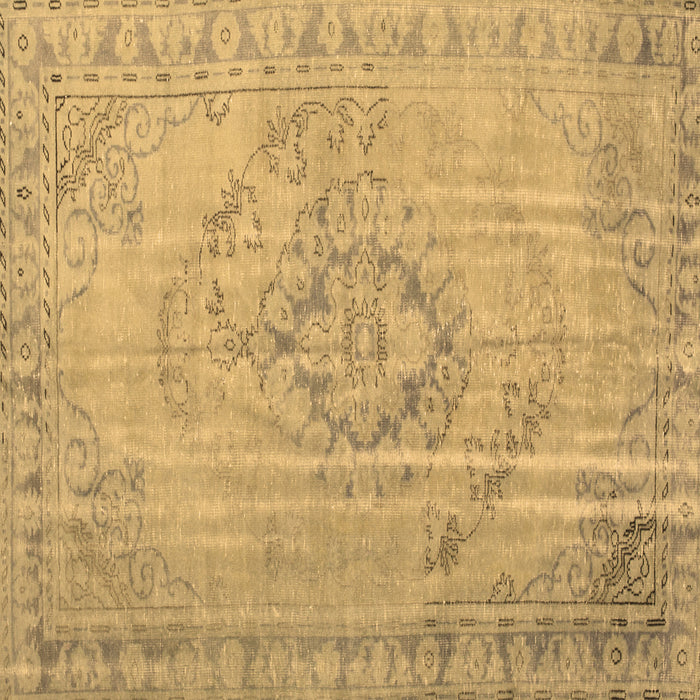 Square Machine Washable Persian Brown Traditional Rug, wshtr2113brn