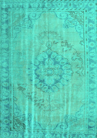 Persian Turquoise Traditional Rug, tr2113turq