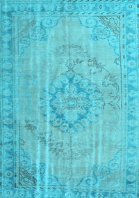 Persian Light Blue Traditional Rug, tr2113lblu