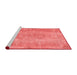 Bohemian Red Washable Rugs