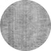 Machine Washable Persian Gray Bohemian Rug, wshtr2115gry