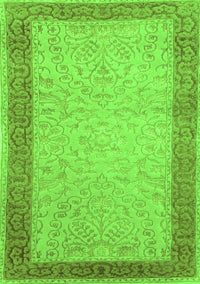 Persian Green Traditional Rug, tr2116grn