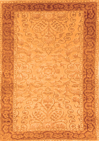 Persian Orange Traditional Rug, tr2116org