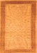 Persian Orange Traditional Rug, tr2116org