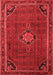Persian Red Traditional Area Rugs