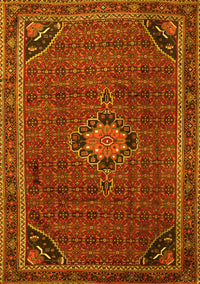 Persian Yellow Traditional Rug, tr2117yw