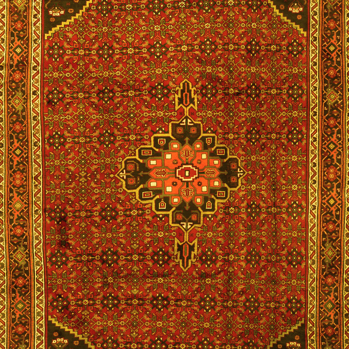 Persian Yellow Traditional Rug, tr2117yw