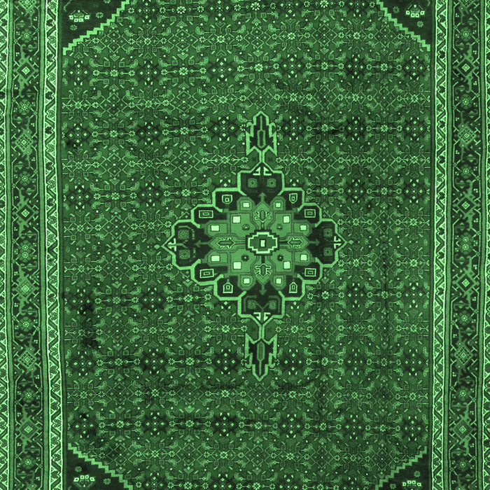 Persian Emerald Green Traditional Rug, tr2117emgrn