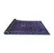 Sideview of Persian Blue Traditional Rug, tr2117blu