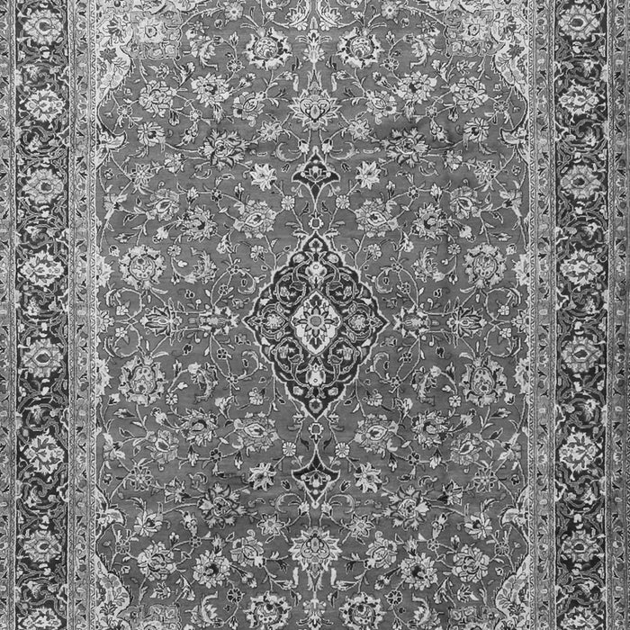 Medallion Gray Traditional Rug, tr2118gry