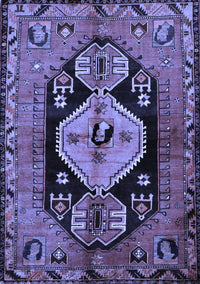 Persian Blue Traditional Rug, tr211blu