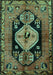 Persian Turquoise Traditional Rug, tr211turq