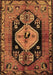 Persian Brown Traditional Rug, tr211brn