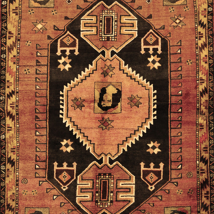 Persian Brown Traditional Rug, tr211brn