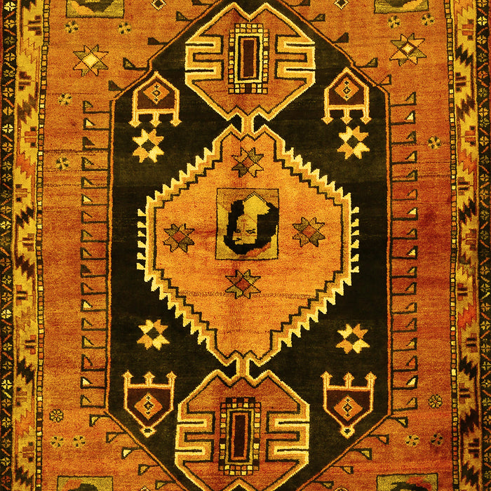 Persian Yellow Traditional Rug, tr211yw
