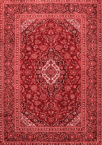 Medallion Red Traditional Rug, tr2120red