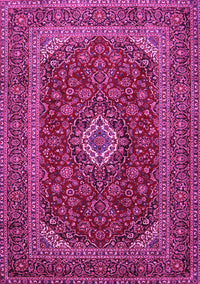 Medallion Pink Traditional Rug, tr2120pnk