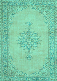 Persian Turquoise Traditional Rug, tr2121turq