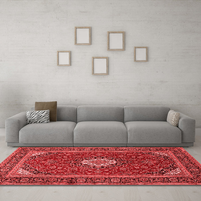 Traditional Red Washable Rugs
