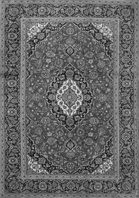 Medallion Gray Traditional Rug, tr2123gry