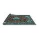 Sideview of Medallion Light Blue Traditional Rug, tr2123lblu