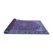 Sideview of Persian Blue Traditional Rug, tr2124blu