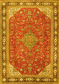 Persian Yellow Traditional Rug, tr2124yw