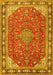 Persian Yellow Traditional Rug, tr2124yw