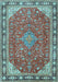 Persian Light Blue Traditional Rug, tr2124lblu